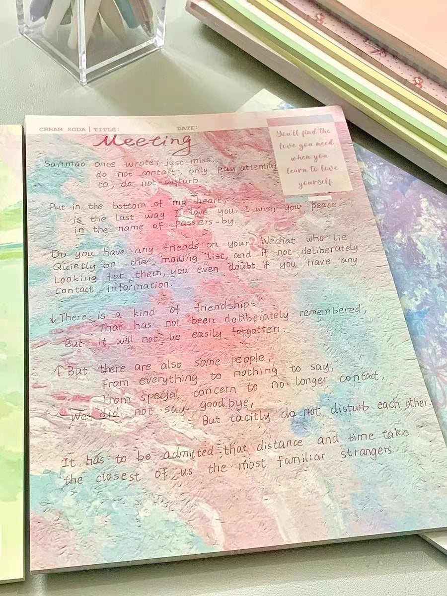 Mist-shrouded Notepad