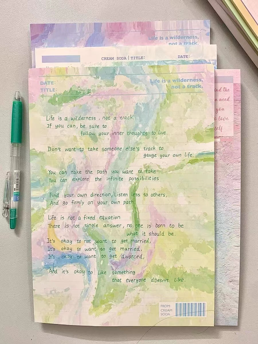 Mist-shrouded Notepad