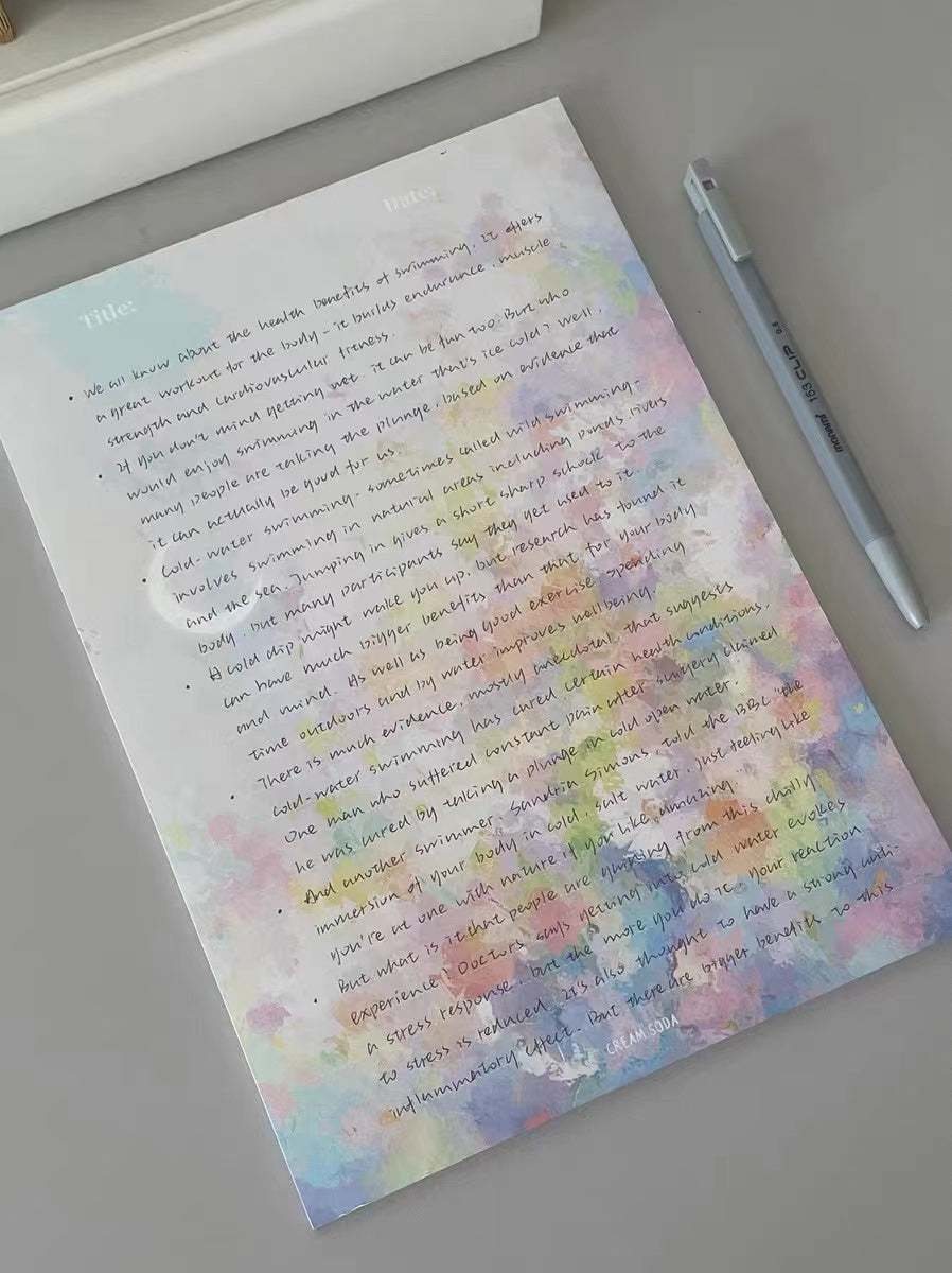 Colorful dream Notepad