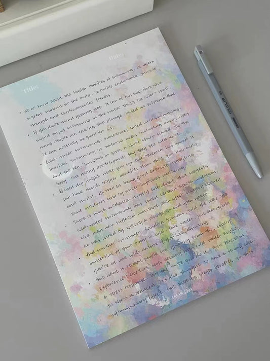 Colorful dream Notepad