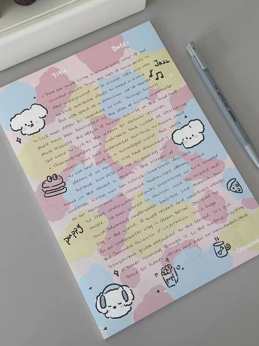Animal Party Notepad