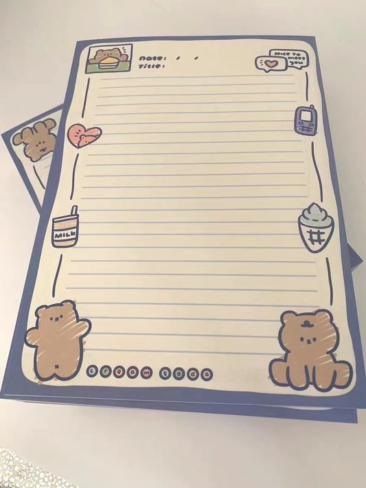 Tele Bear Notepad