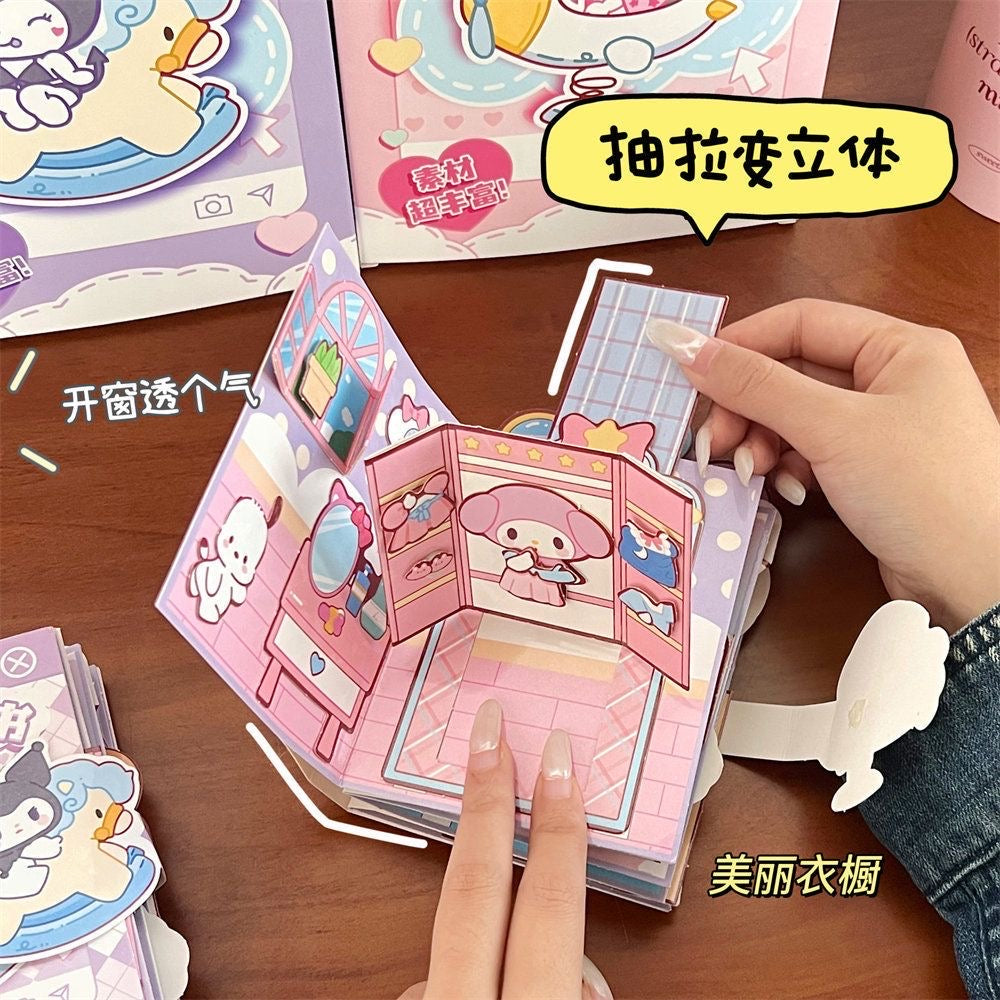 Sanrio DIY pop-up book