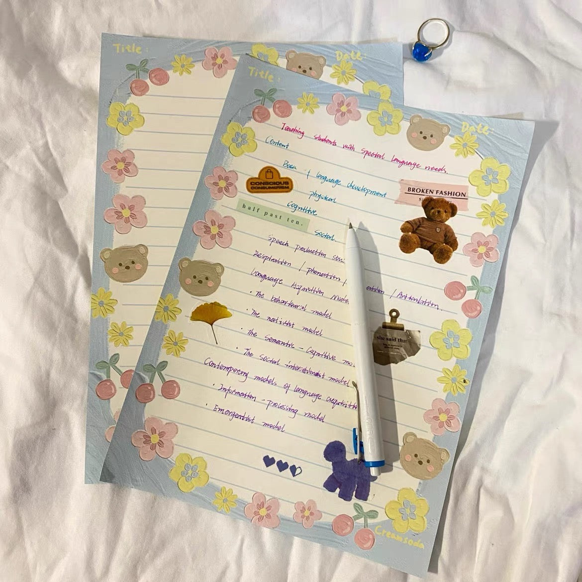 Childhood Notepad