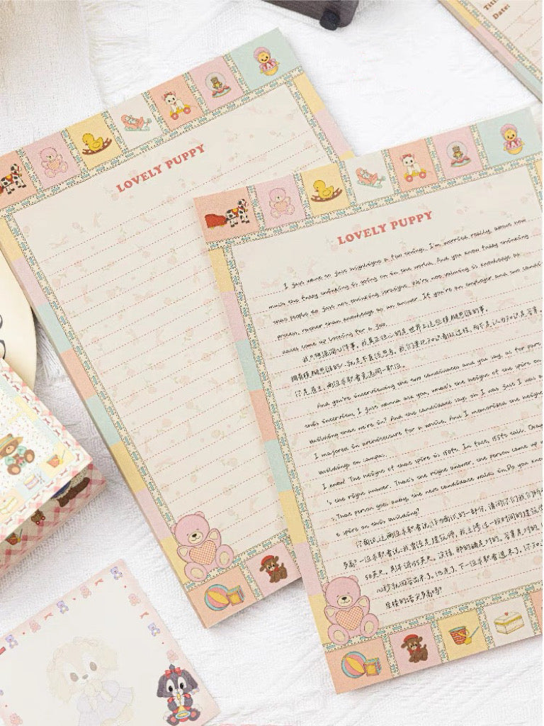 Lovely Puppy Notepad