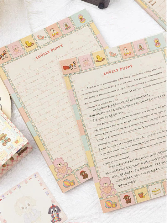 Lovely Puppy Notepad
