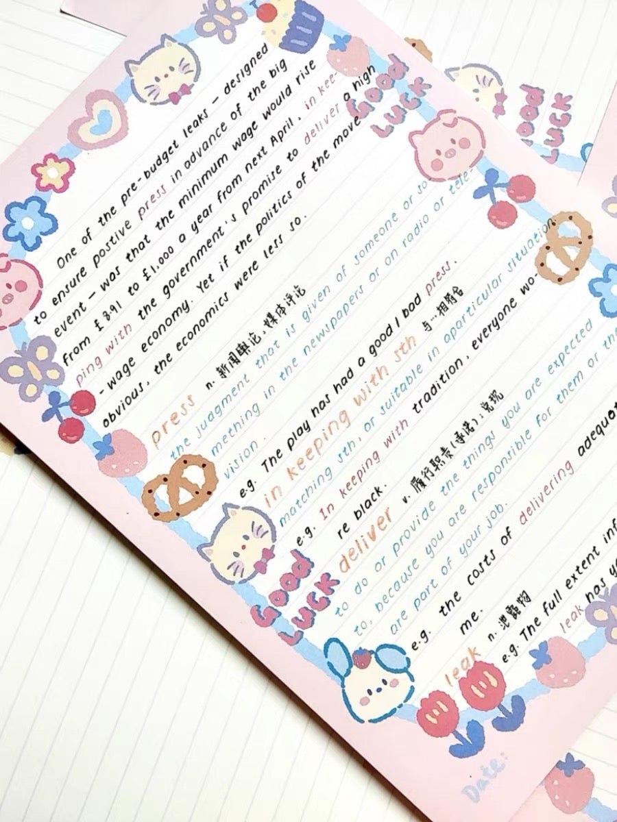 Sweet Hajimi Notepad