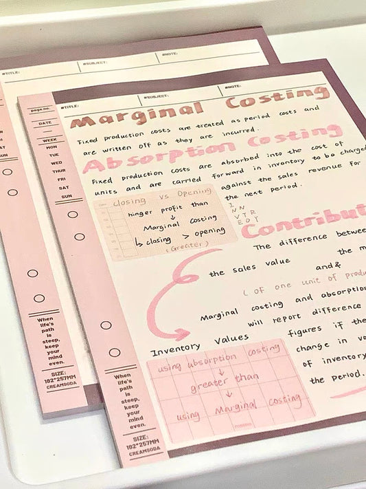 Rouge Notepad