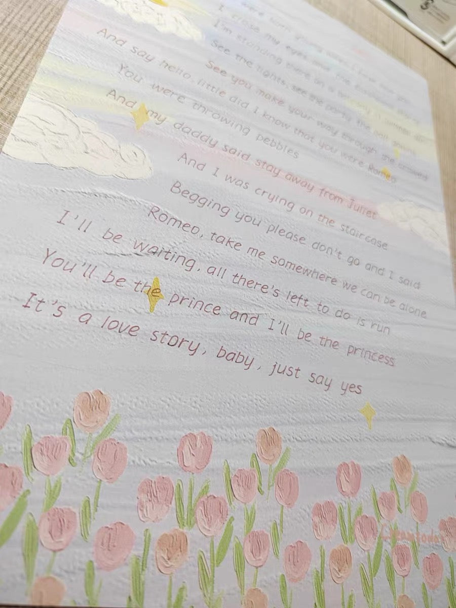 Yogurt Tulip Notepad