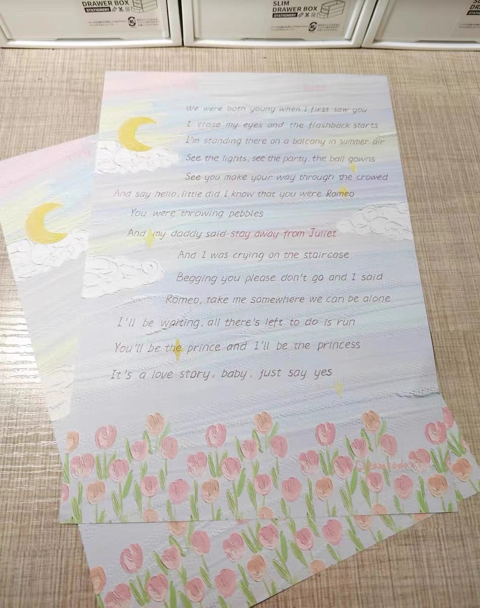Yogurt Tulip Notepad